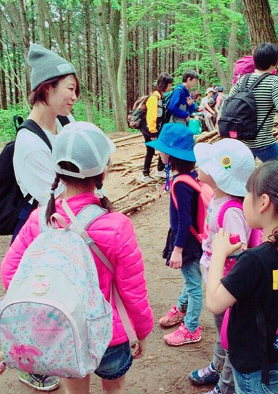 高尾山へ上ったり、春はレクレーションが充実していました！